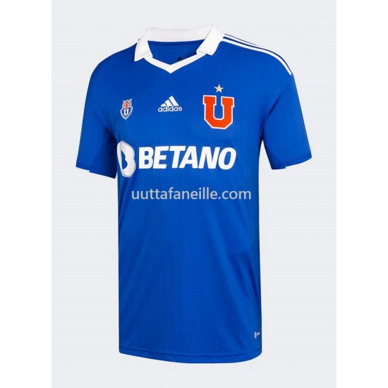 Jalkapallo Pelipaitoja Universidad de Chile Kotipeliasu 2022 Lyhythihainen