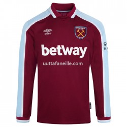 Jalkapallo Pelipaitoja West Ham United Kotipeliasu 2021-2022 Pitkähihainen