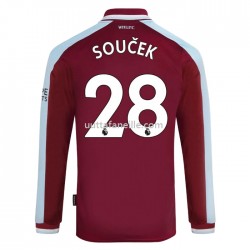 Jalkapallo Pelipaitoja West Ham United Tomas Kotipeliasu 2021-2022 Pitkähihainen