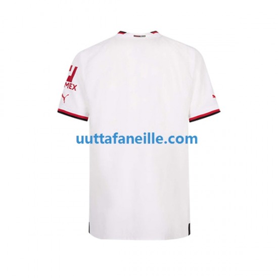 Jalkapallo Pelipaitoja AC Milan Mies Vieraspeliasu 2022-2023 Lyhythihainen