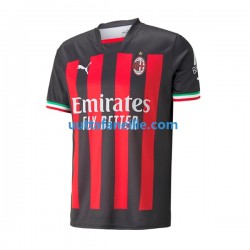 Jalkapallo Pelipaitoja AC Milan Mies Kotipeliasu 2022-2023 Lyhythihainen