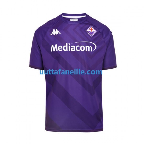 Jalkapallo Pelipaitoja ACF Fiorentina Mies Kotipeliasu 2022-2023 Lyhythihainen