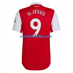 Jalkapallo Pelipaitoja Arsenal Gabriel Jesus 9 Mies Kotipeliasu 2022-2023 Lyhythihainen