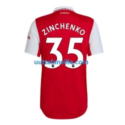 Jalkapallo Pelipaitoja Arsenal Zinchenko 35 Mies Kotipeliasu 2022-2023 Lyhythihainen