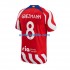 Jalkapallo Pelipaitoja Atlético Madrid Antoine Griezmann 8 Mies Kotipeliasu 2022-2023 Lyhythihainen