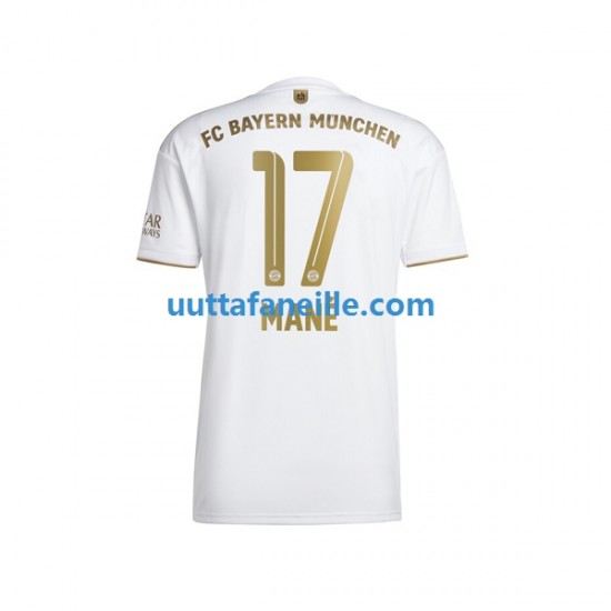 Jalkapallo Pelipaitoja FC Bayern München Sadio Mane 17 Mies Vieraspeliasu 2022-2023 Lyhythihainen