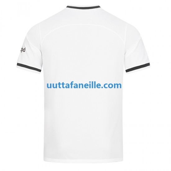 Jalkapallo Pelipaitoja Eintracht Frankfurt Mies Kotipeliasu 2022-2023 Lyhythihainen