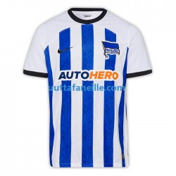 Jalkapallo Pelipaitoja Hertha BSC Mies Kotipeliasu 2022-2023 Lyhythihainen