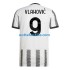 Jalkapallo Pelipaitoja Juventus Vlahovic 9 Mies Kotipeliasu 2022-2023 Lyhythihainen