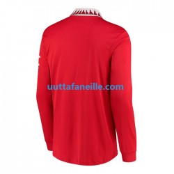 Jalkapallo Pelipaitoja Manchester United Mies Kotipeliasu 2022-2023 Pitkähihainen