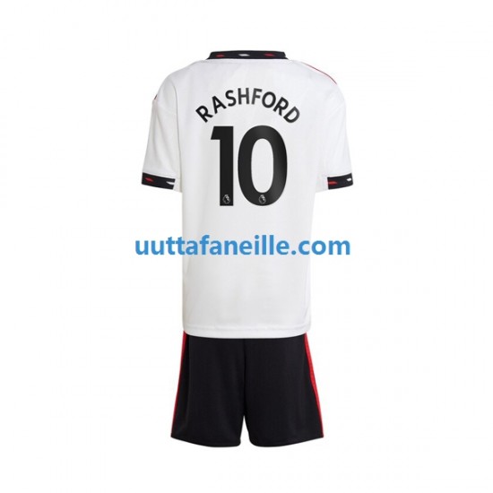 Jalkapallo Pelipaitoja Manchester United Rashford 10 Lasten Vieraspeliasu 2022-2023 Lyhythihainen
