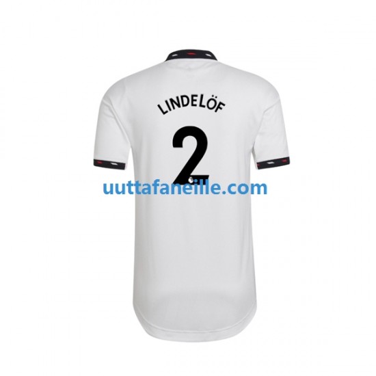 Jalkapallo Pelipaitoja Manchester United Victor Lindelof 2 Mies Vieraspeliasu 2022-2023 Lyhythihainen