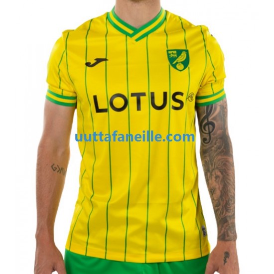 Jalkapallo Pelipaitoja Norwich City Mies Kotipeliasu 2022-2023 Lyhythihainen
