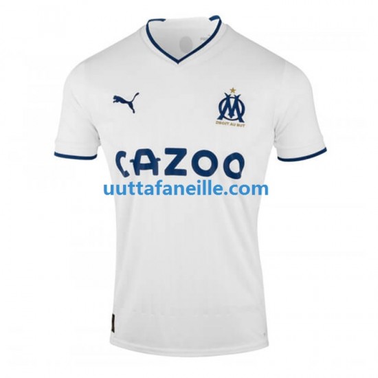 Jalkapallo Pelipaitoja Olympique de Marseille Mies Kotipeliasu 2022-2023 Lyhythihainen