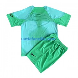 Jalkapallo Pelipaitoja Paris Saint-Germain Maalivahti Lasten Kotipeliasu 2022-2023 Lyhythihainen