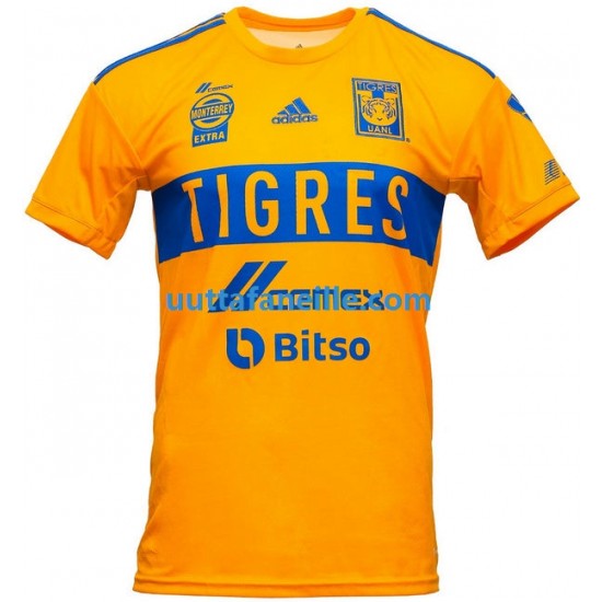 Jalkapallo Pelipaitoja Tigres UANL Mies Kotipeliasu 2022-2023 Lyhythihainen