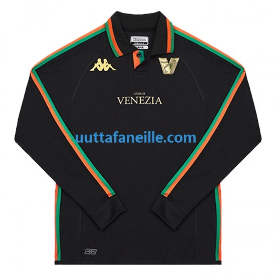 Jalkapallo Pelipaitoja Venezia Mies Kotipeliasu 2022-2023 Pitkähihainen
