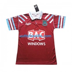 Jalkapallo Pelipaitoja West Ham United Retro Mies Kotipeliasu 1991-1992 Lyhythihainen