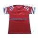 Jalkapallo Pelipaitoja West Ham United Retro Mies Kotipeliasu 1991-1992 Lyhythihainen