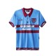 Jalkapallo Pelipaitoja West Ham United Retro Mies Kotipeliasu 1995-1996 Lyhythihainen
