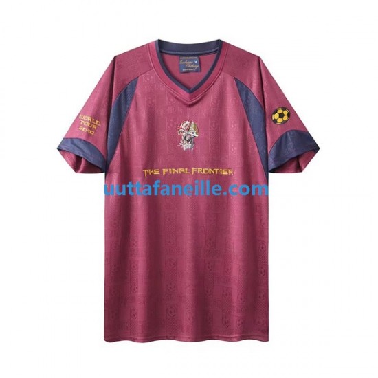 Jalkapallo Pelipaitoja West Ham United Iron Maiden Retro Mies Vieraspeliasu 2010 Lyhythihainen