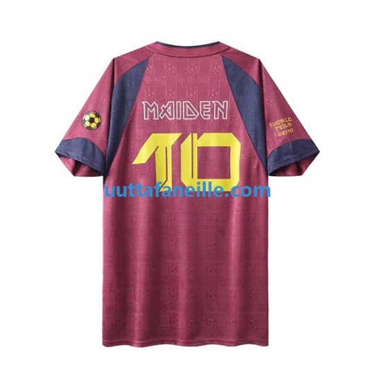 Jalkapallo Pelipaitoja West Ham United Iron Maiden Retro Mies Vieraspeliasu 2010 Lyhythihainen