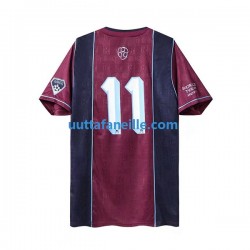 Jalkapallo Pelipaitoja West Ham United Iron Maiden Retro Mies Vieraspeliasu 2011 Lyhythihainen