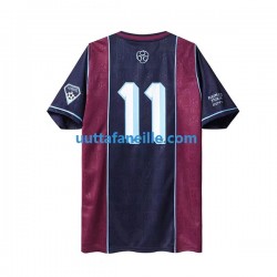 Jalkapallo Pelipaitoja West Ham United Iron Maiden Retro Mies Kotipeliasu 2011 Lyhythihainen