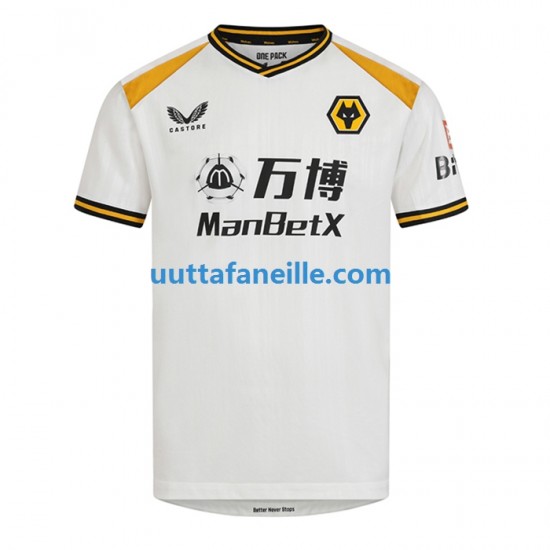 Jalkapallo Pelipaitoja Wolverhampton Wanderers Mies Kolmas peliasu 2022-2023 Lyhythihainen