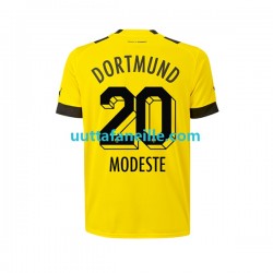 Jalkapallo Pelipaitoja Borussia Dortmund Anthony Modeste 20 Mies Kotipeliasu 2022-2023 Lyhythihainen
