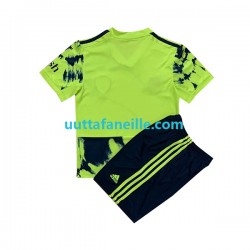 Jalkapallo Pelipaitoja Leeds United Lasten Vieraspeliasu 2022-2023 Lyhythihainen