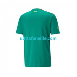 Jalkapallo Pelipaitoja Senegal Mies Vieraspeliasu MM-kisat 2022 Lyhythihainen