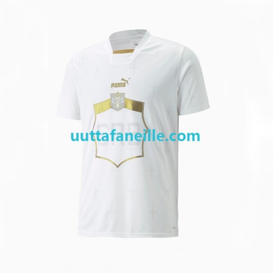 Jalkapallo Pelipaitoja Serbia Mies Vieraspeliasu MM-kisat 2022 Lyhythihainen