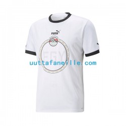 Jalkapallo Pelipaitoja Egypti Mies Vieraspeliasu 2022 Lyhythihainen