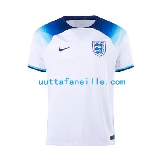 Jalkapallo Pelipaitoja Englanti Mies Kotipeliasu MM-kisat 2022 Lyhythihainen