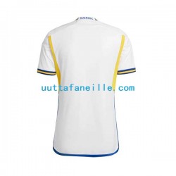 Jalkapallo Pelipaitoja Ruotsi Mies Vieraspeliasu 2022 Lyhythihainen