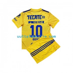 Jalkapallo Pelipaitoja Tigres UANL André-Pierre Gignac 10 Lasten Kotipeliasu 2022-2023 Lyhythihainen