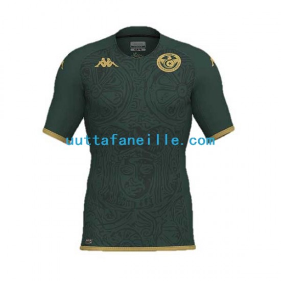 Jalkapallo Pelipaitoja Tunisia Mies Kolmas peliasu MM-kisat 2022 Lyhythihainen