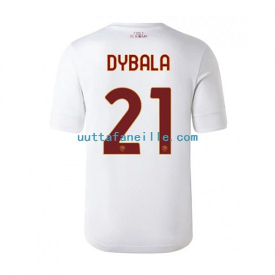Jalkapallo Pelipaitoja AS Roma Paulo Dybala 21 Mies Vieraspeliasu 2022-2023 Lyhythihainen