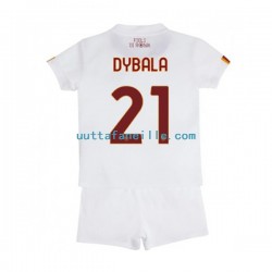 Jalkapallo Pelipaitoja AS Roma Paulo Dybala 21 Lasten Vieraspeliasu 2022-2023 Lyhythihainen