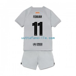Jalkapallo Pelipaitoja FC Barcelona Ferran Torres 11 Lasten Kolmas peliasu 2022-2023 Lyhythihainen