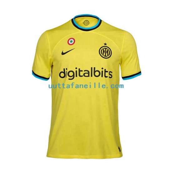 Jalkapallo Pelipaitoja Inter Milan Mies Kolmas peliasu 2022-2023 Lyhythihainen