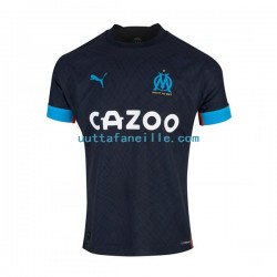 Jalkapallo Pelipaitoja Olympique de Marseille Mies Vieraspeliasu 2022-2023 Lyhythihainen