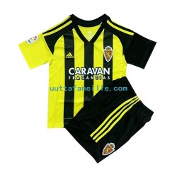 Jalkapallo Pelipaitoja Zaragoza Lasten Vieraspeliasu 2022-2023 Lyhythihainen