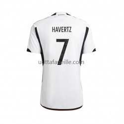 Jalkapallo Pelipaitoja Saksa Havertz 7 Mies Kotipeliasu MM-kisat 2022 Lyhythihainen