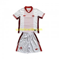 Jalkapallo Pelipaitoja Kanada Lasten Vieraspeliasu 2024 Lyhythihainen