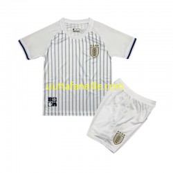 Jalkapallo Pelipaitoja Uruguay Lasten Vieraspeliasu 2024 Lyhythihainen