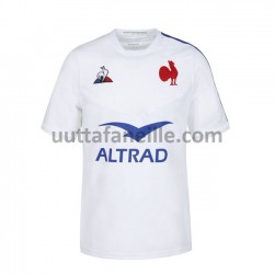 Jalkapallo Pelipaitoja Ranskan Rugby Vieraspeliasu 2020-2021 Lyhythihainen