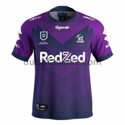Jalkapallo Pelipaitoja Melbourne Storm Rugby Kotipeliasu 2020 Lyhythihainen