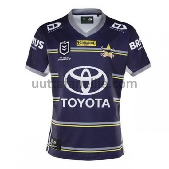 Jalkapallo Pelipaitoja North Queensland Cowboys Rugby Kotipeliasu 2020 Lyhythihainen